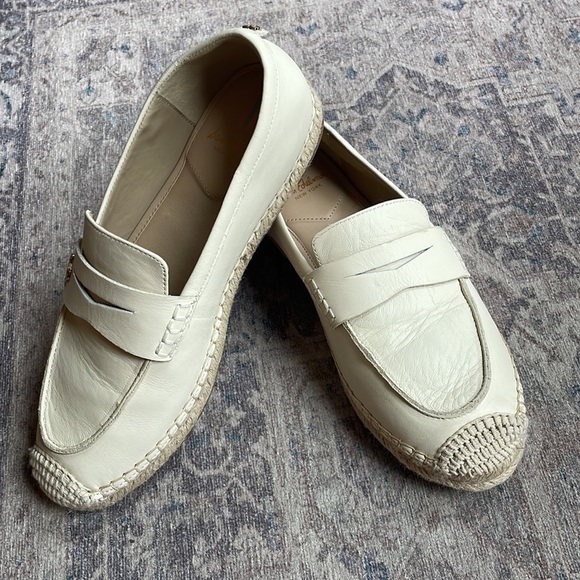 Sam Edelman Shoes - Sam Edelman Espadrille leather- modern ivory